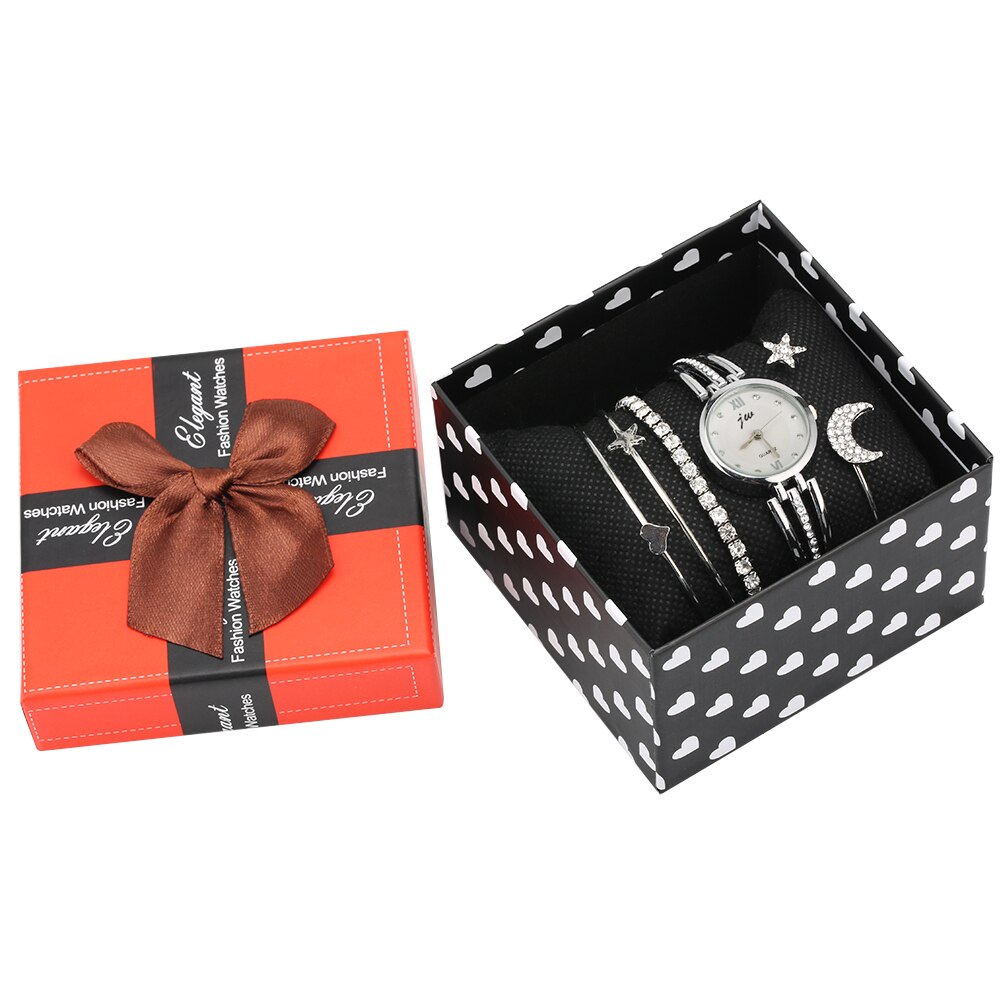 Frauen Uhren Armreif & Armbinde Uhr einstellen Kleine Zifferblatt Stahl Armreif Uhr Armbinde Luxus Damen Relgio Feminino: Armreif Uhr einstellen 34