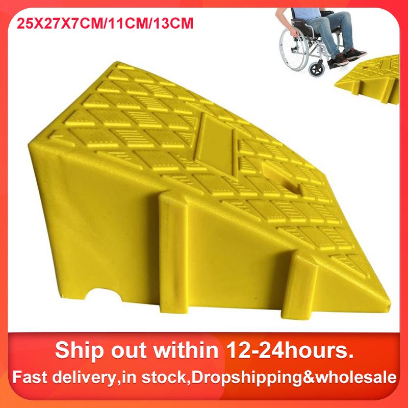 Auto Stoeprand Zware PVC Draagbare Lichtgewicht Drempel Oprit Antislip Auto Wiel Oprit Opritten Fiets Motor Accessoires