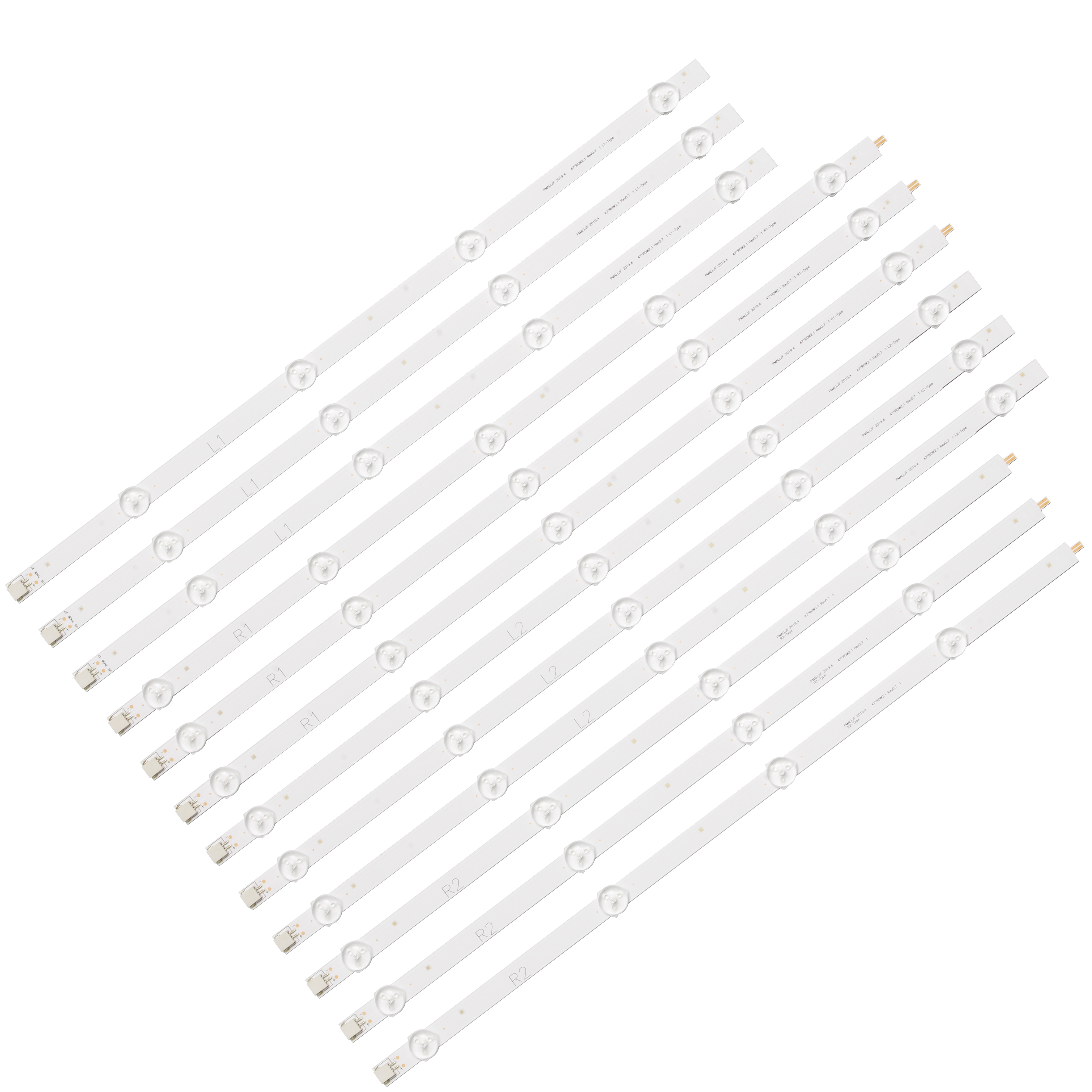 12 stk  x 47 " led baggrundsbelysningslister til  lg 47 ln 575u-ze 47 ln 5778-zk 47 la 6205 47 la 6136-zb 47 lm 8600-uc 47 la 620v 47 ln 575v 47 ln 5700- ua