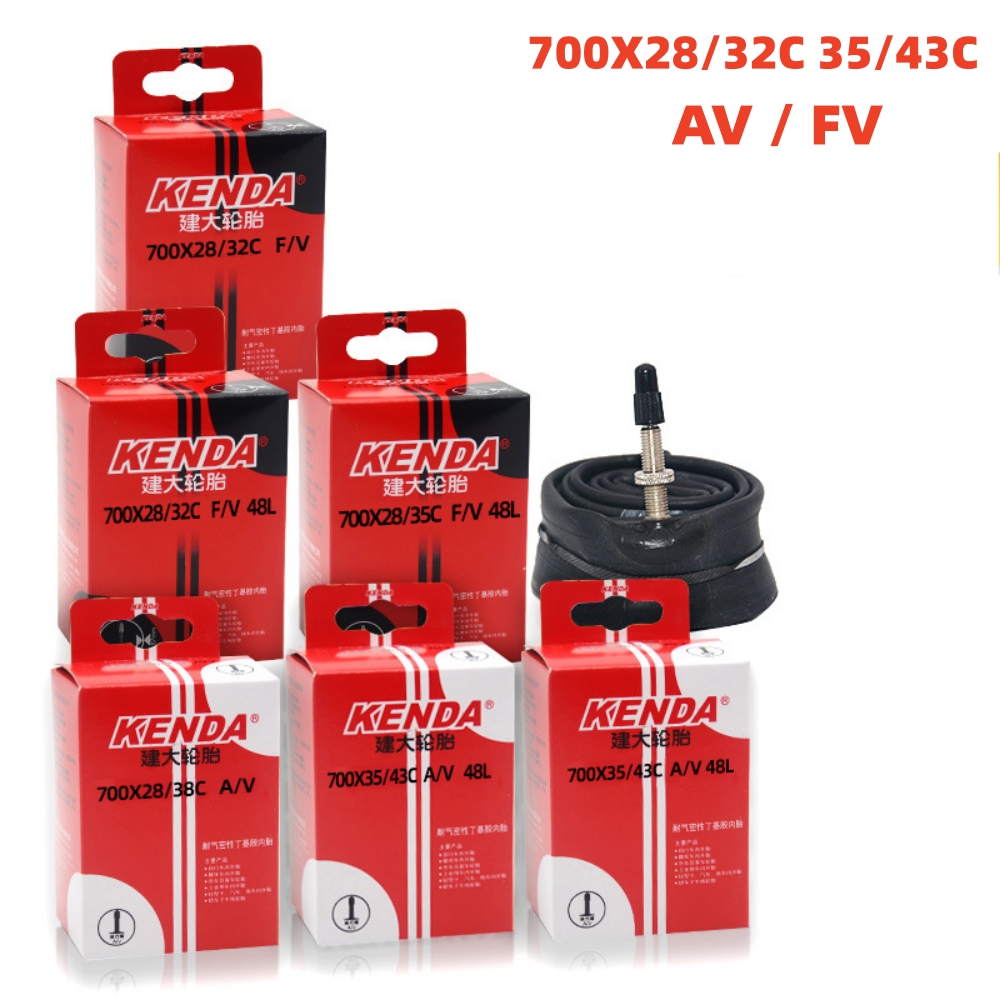 Kenda Fietsbuizen 700X23/25/28/32/35/43c Presta Fv A V Voor Racefietsband Binnenband