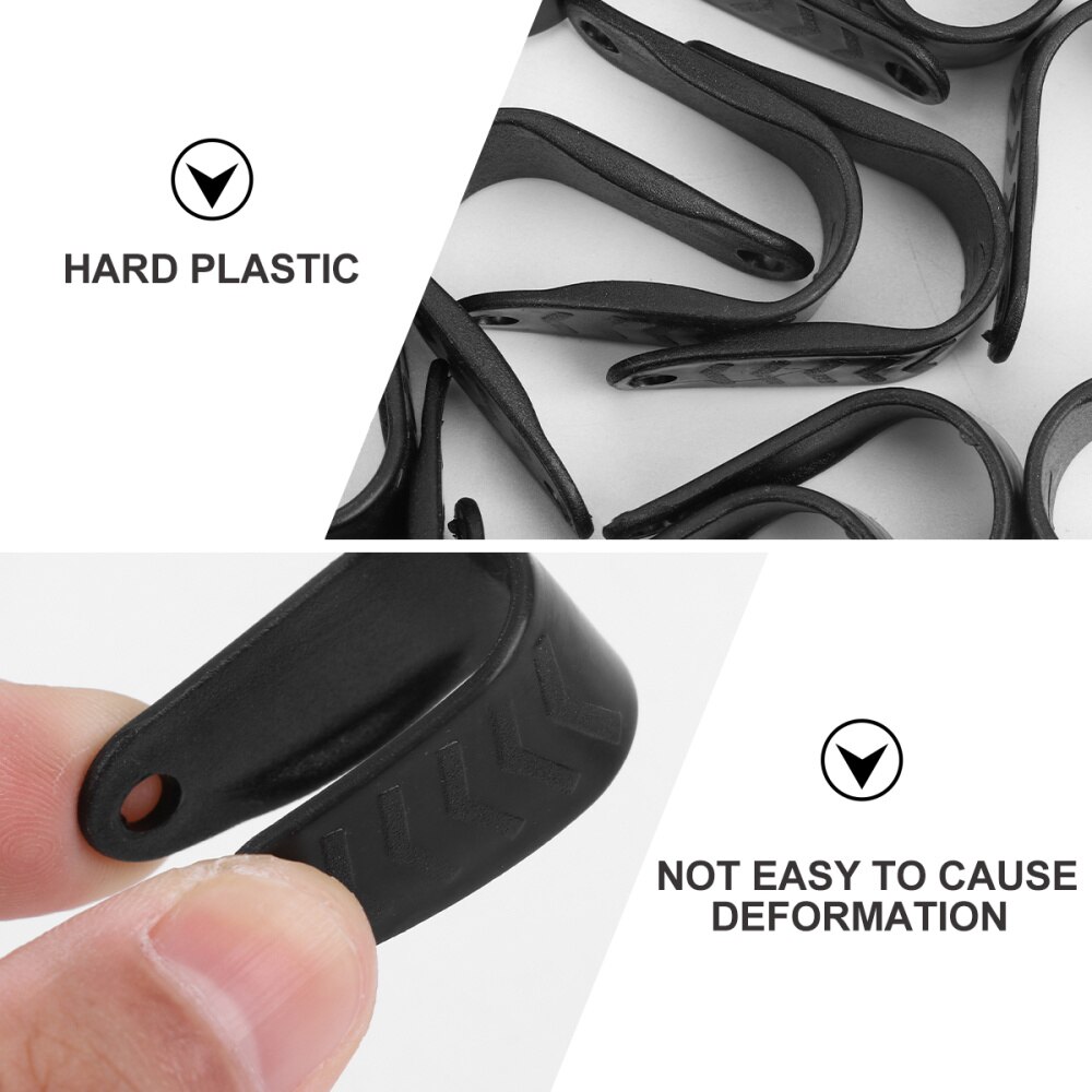 15Pcs Mask Nose Clips Riding Cycling Dust Mask Nose Clips Nose Bridge Fixator Face Mask Nose Clips for Outdoor (Black)