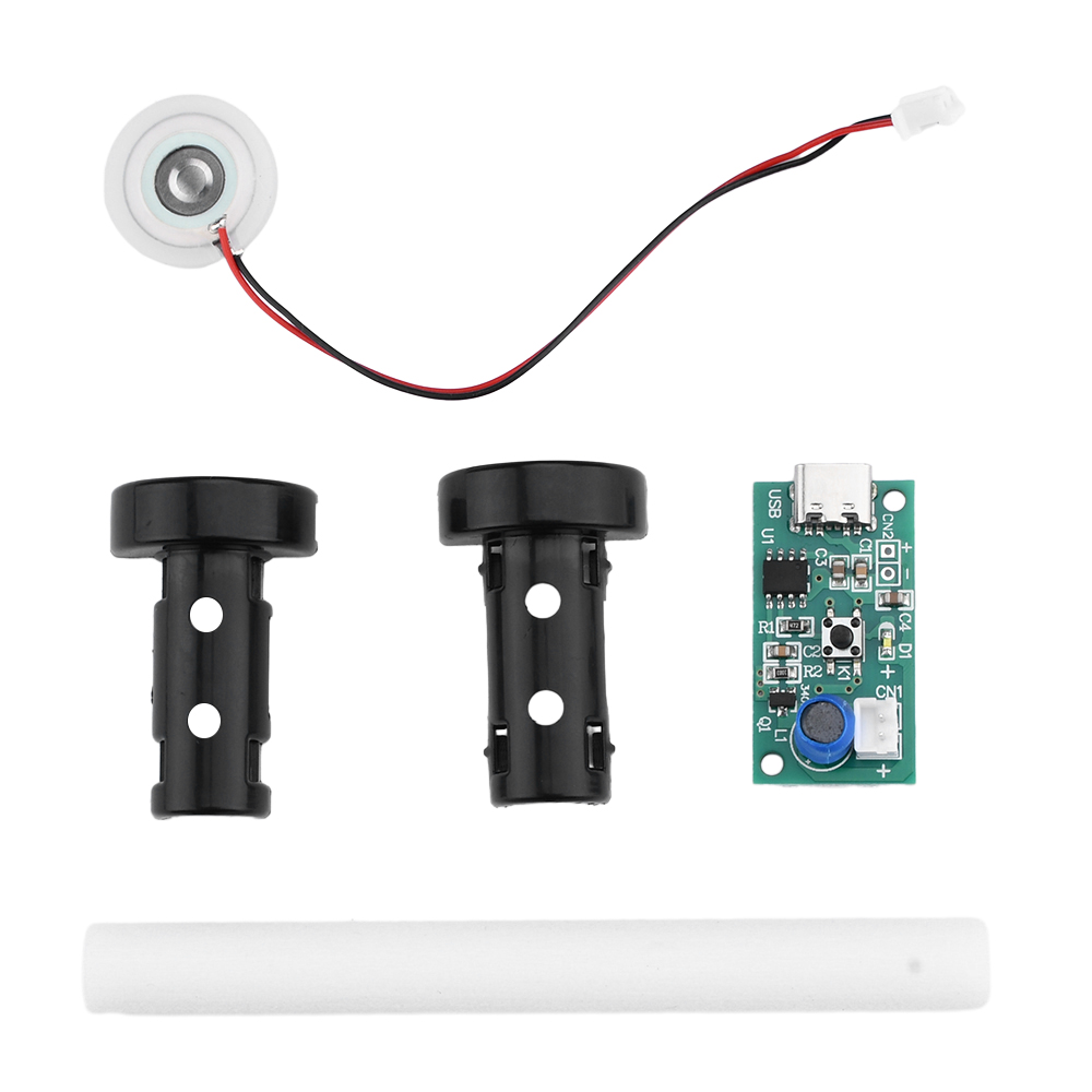 DC5V Ultrasone Spray Luchtbevochtiger Elektronische Verneveling Module Set Universele Bevochtigingsmodule TYPE-C