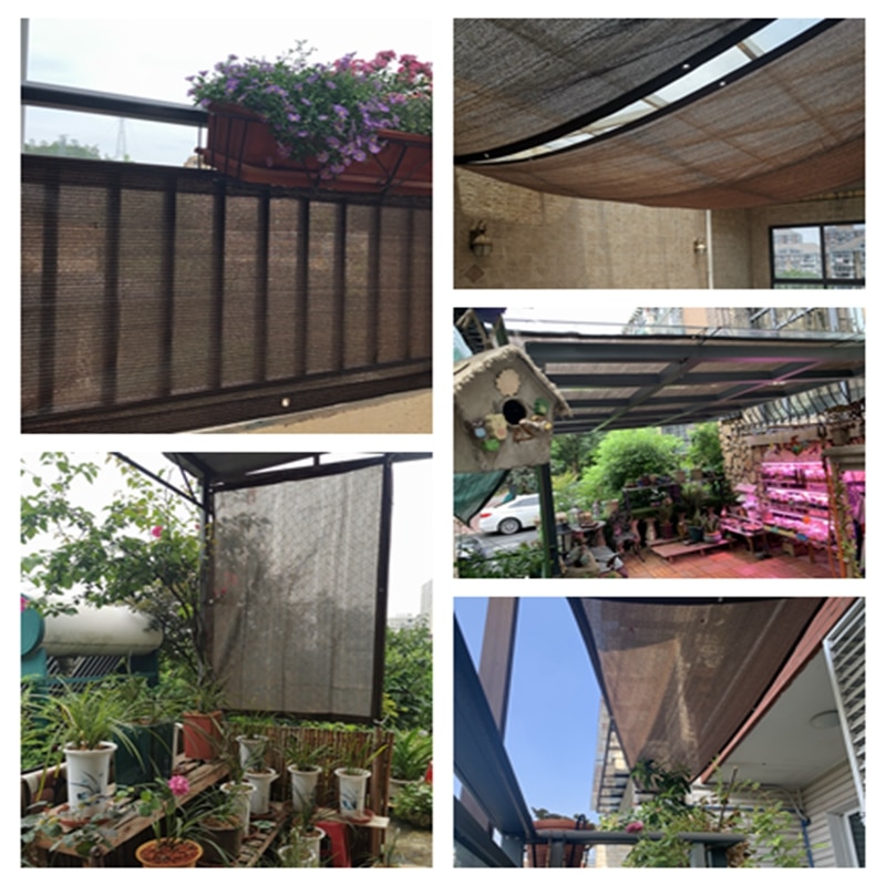 HDPE Anti-UV Sunshade Net Garden Succulent Plant Greenhouse Sunblock Shading Net Outdoor Swimming Pool Cover Balcony Sun-proof