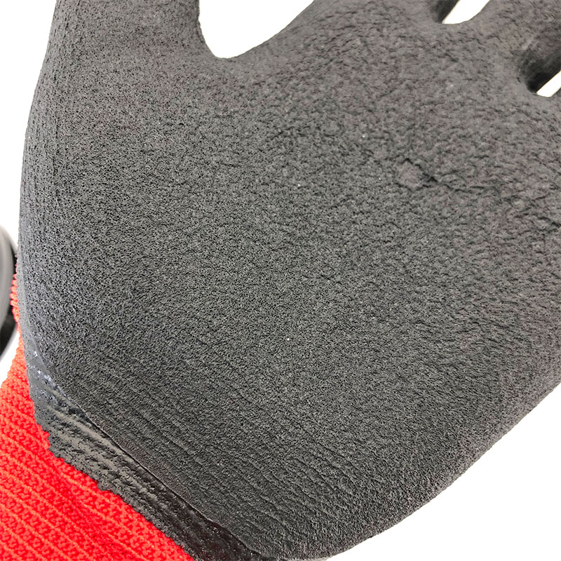 12 paar latex werkhandschoenen voor de bouw, industriële veiligheidshandschoenen voor de handen, werkman