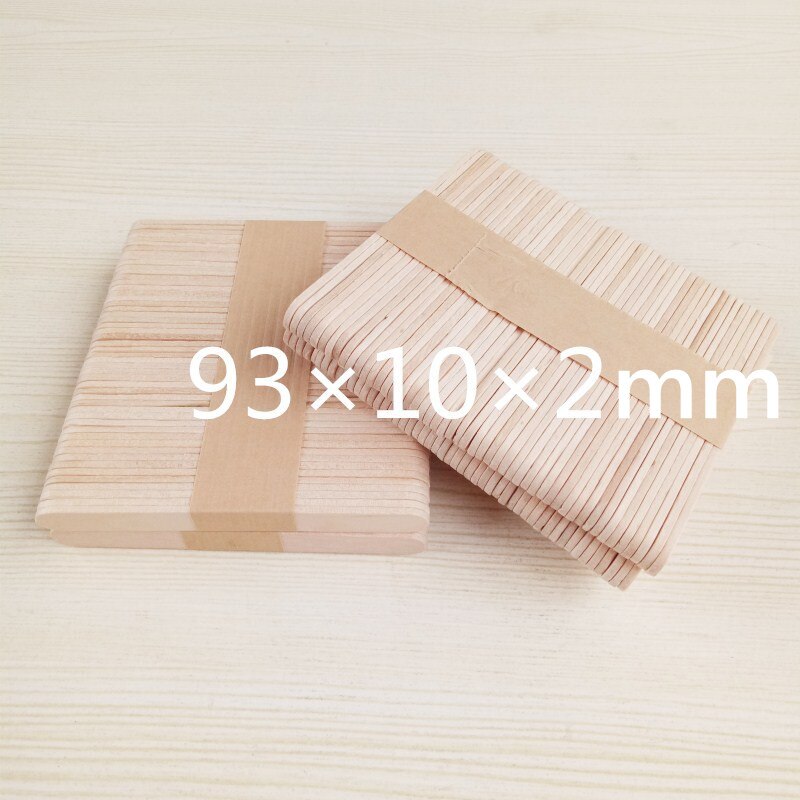 5/10 Pcs Wood Ice Cream Sticks Natural Wooden Popsicle Sticks Pop Popsicle DIY Wooden Craft Stick Popsicle Accessories