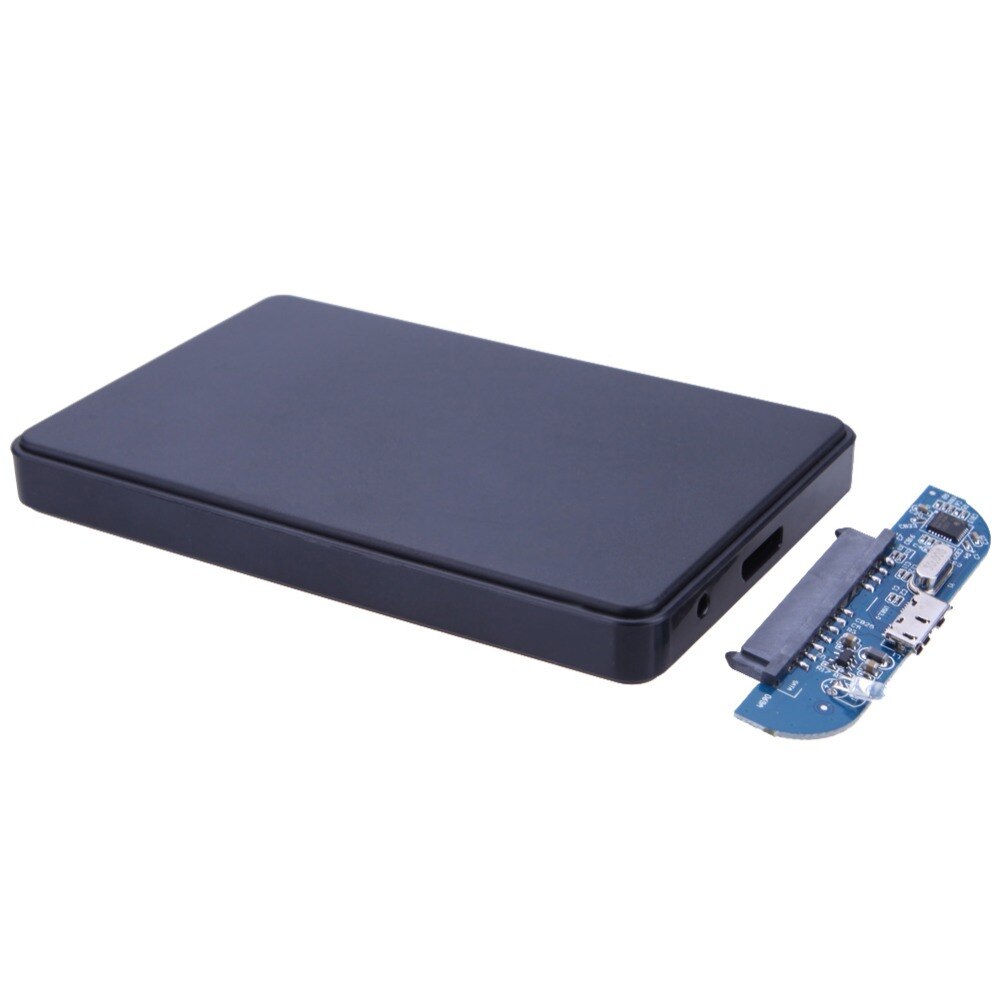 VKTECH 2TB Mobile HDD Enclosure Caddy Case 2.5"inch Sata to USB HDD Hard Drive External Enclosure Case Hard Disk Enclosure Newst