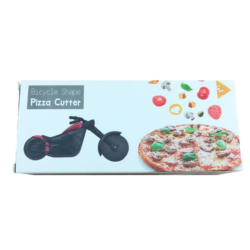 Motorfiets Pizza Cutter Innovatieve Pizza Wiel Roller Tool Fiets Pizza Cut Tool Pizzasnijder