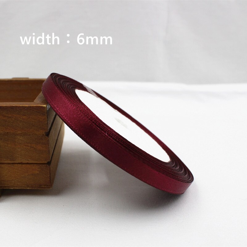 Rebower 10mm Satijnen Lint 23m Dik Dubbelzijdig Grosgrain Zijde