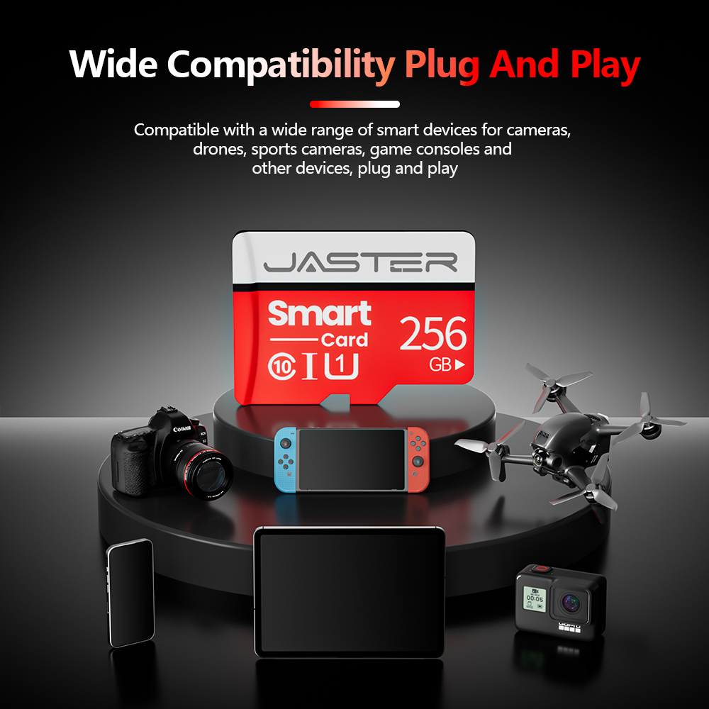 Memory card with real capacity , 256 gb,  intelligent sd card , 64 gb tf flash card , 32 gb class 10- flash drive , 16 gb for smartphone camera