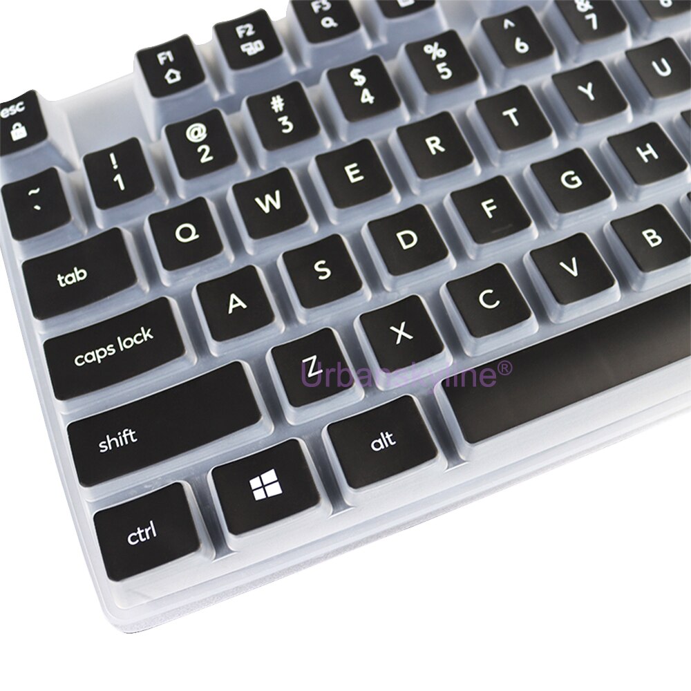 K835 Keyboard Cover for Logitech K835 TKL for Logi Mechanical Protective Protector Skin Clear Silicone TPU Case Funda