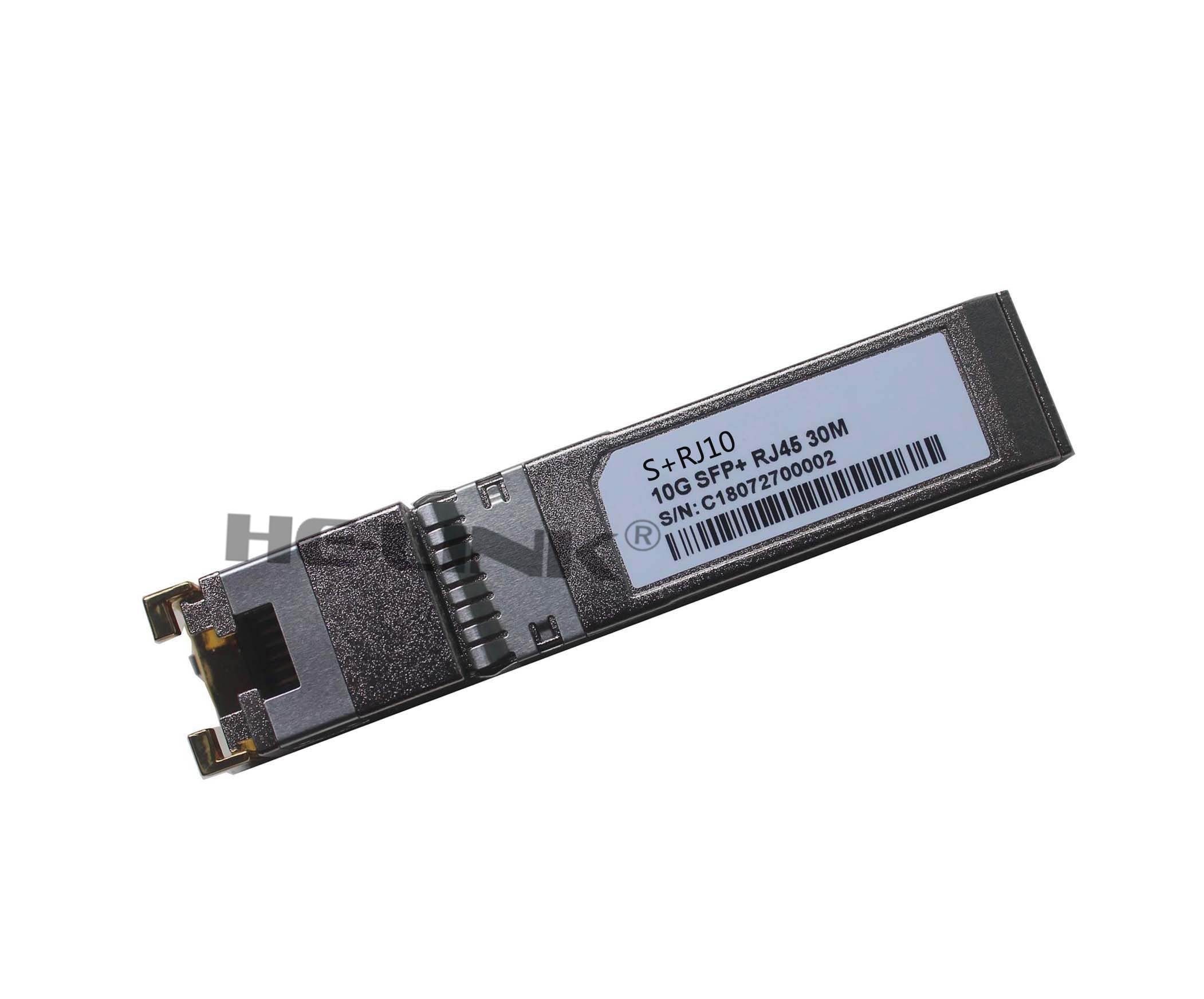 LODFIBER S+RJ10 Mik-ro-Tik Compatible 10GBASE-T SFP+ Copper RJ-45 30m Transceiver