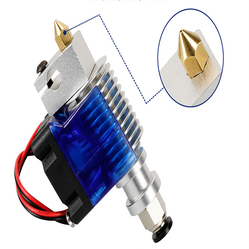 10PCS Mk8 Messing Düse 0,2mm 0,3mm 0,4mm 0,5mm 0,6mm 0,8mm 1,0mm M6 gewinde 1.75/3MM Für CR10 Ender-3 3D Drucker Extruder Teile