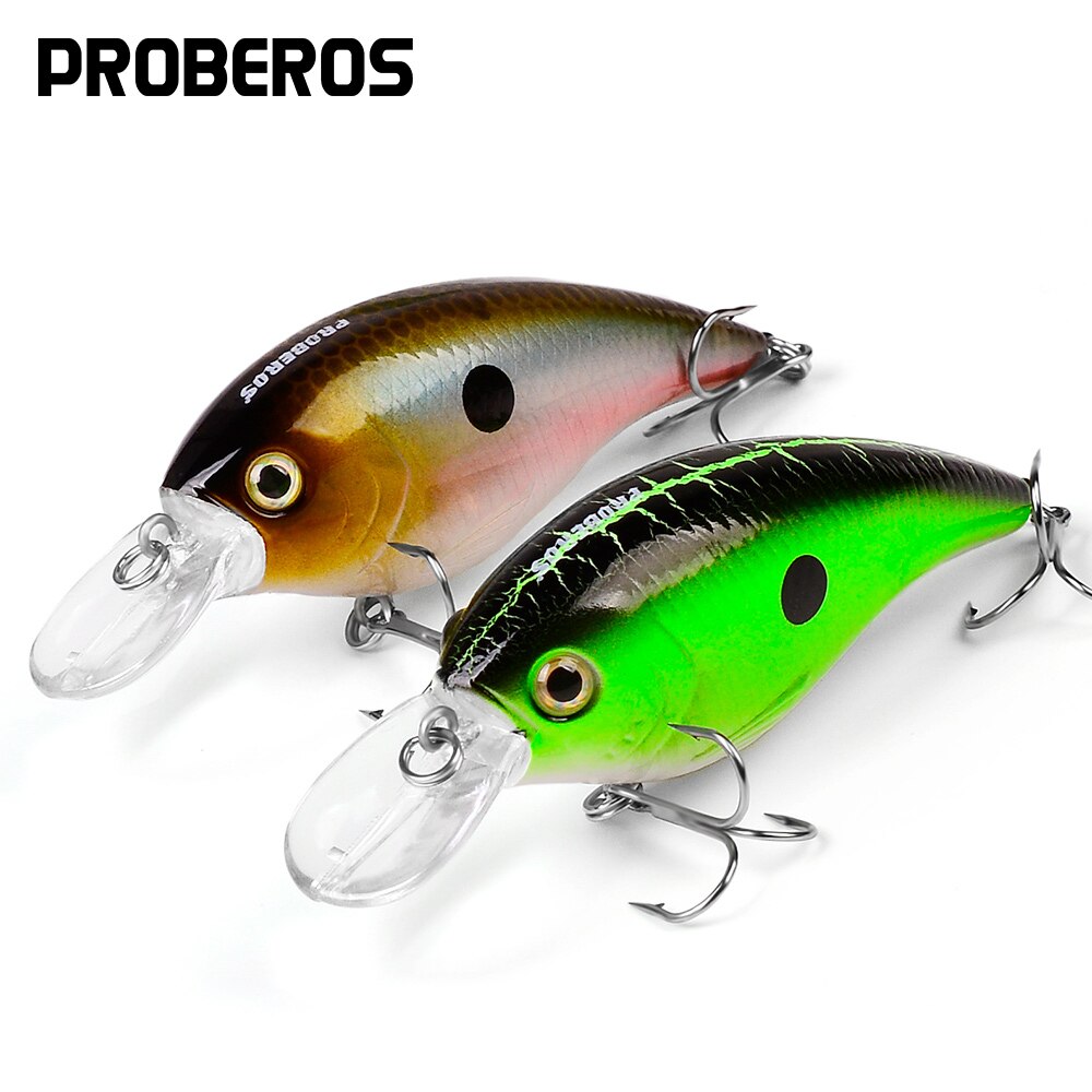 PROBEROS Fishing Lure 9cm-17g Minnow Hard Bait Wobbler Artificial Bass Lure CrankBait With 4# Hook Topwater Trout Tackle