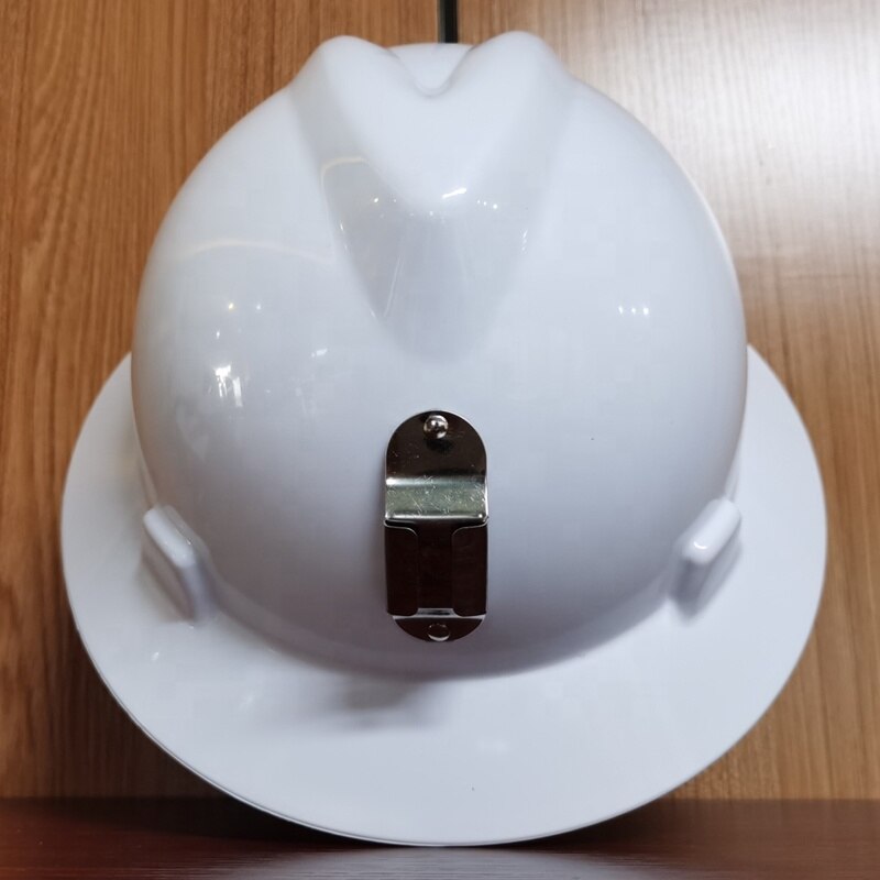DARLINGWELL Full Brim Hard Hat With Lamp Bracket Working Safety Helmet Outdoor Construction Railway Mine Protection Work Cap