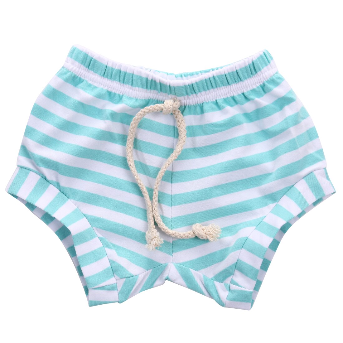 Pudcoco-Short de en coton pour -né | Culotte d'été pour bébés garçons et filles, coupe bouffante une pièce, tendance
