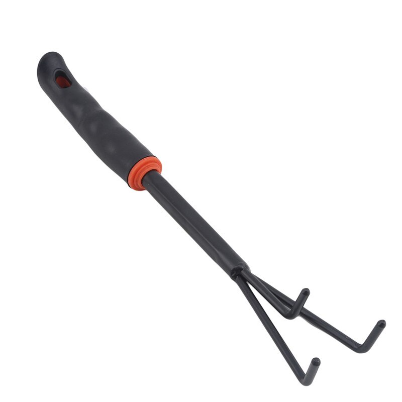 Portable Mini Garden Tool Home Garden Transplanting Tool Garden Supplies Mini Shovel 9 Teeth Steel Rake: type 6