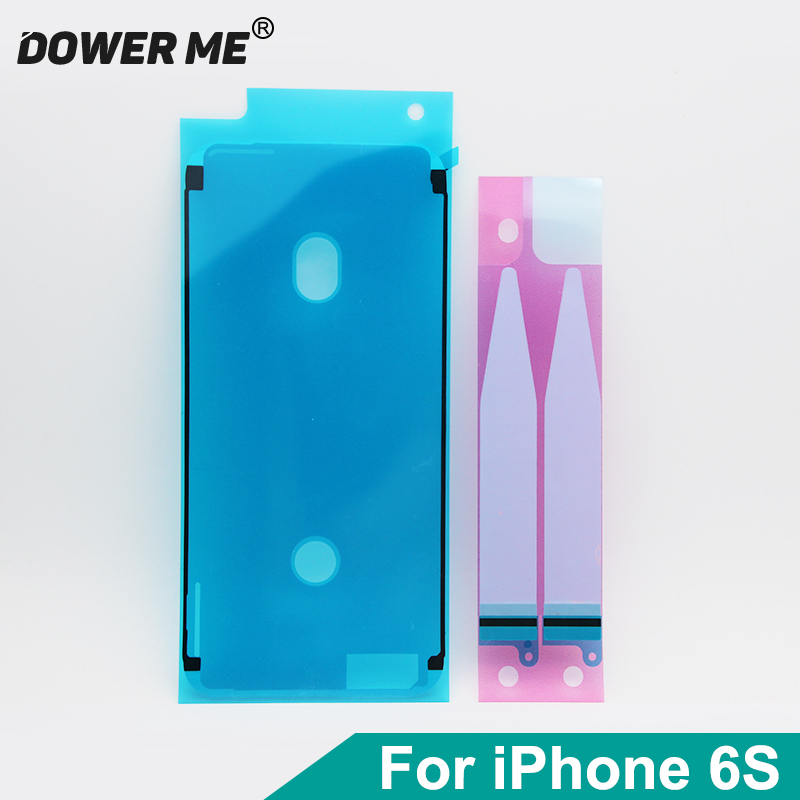 Dower Me Batterij Adhesive + Lcd-scherm Frame Bezel Seal Tape Waterbestendig Sticker Lijm Voor Apple iPhone 6 S 4.7"