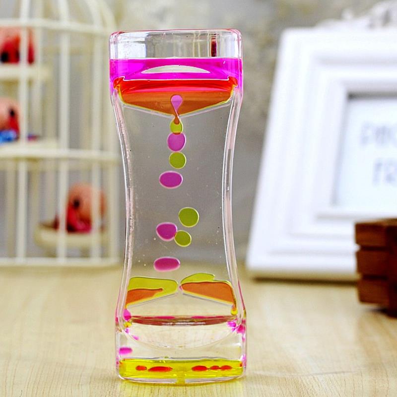 Educational Toys Hourglass Sensory Visual Stimulation Timer Decompression Toys