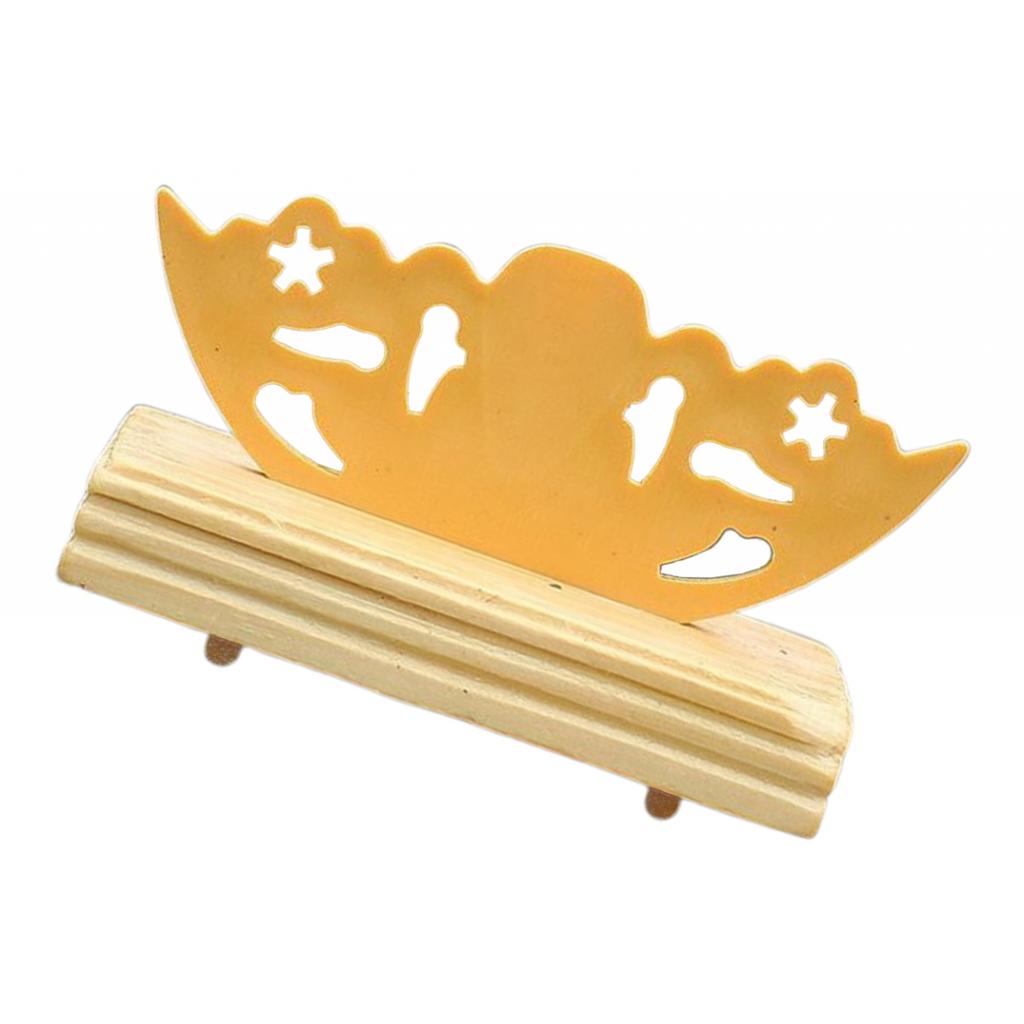 Soporte de ventilador de mano de estilo Vintage, Base de exhibición de ventilador plegable para mesa artesanal