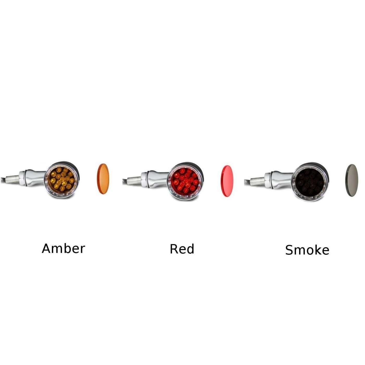 Voor harley chopper richtingaanwijzers chroom motorfiets led richtingaanwijzers betrouwbaar top