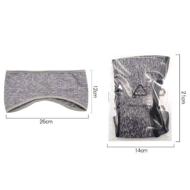 Oorwarmers Cover Hoofdband Winter Sport Headwrap Oorwarmers Oor Warmer Zweetband Head Haar Bandana Hoofddeksels Voor Mannen Vrouwen