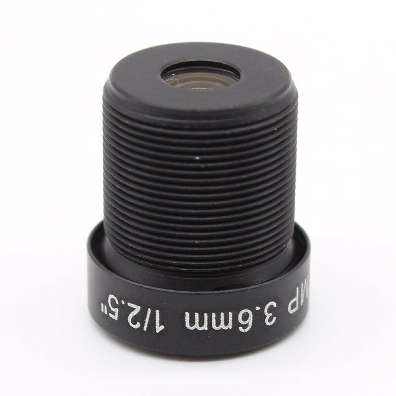 HD 3mp 3.6mm 128 Degree Wide Angle CCTV IR Lens M12 for Security 1080p IP camera