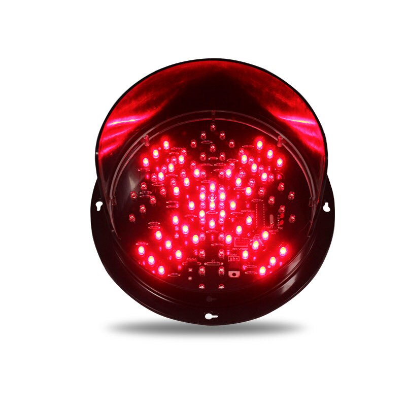 Running Dynamische Auto Wassen Stop Go Rood Kruis Groene Pijl Signaal Licht