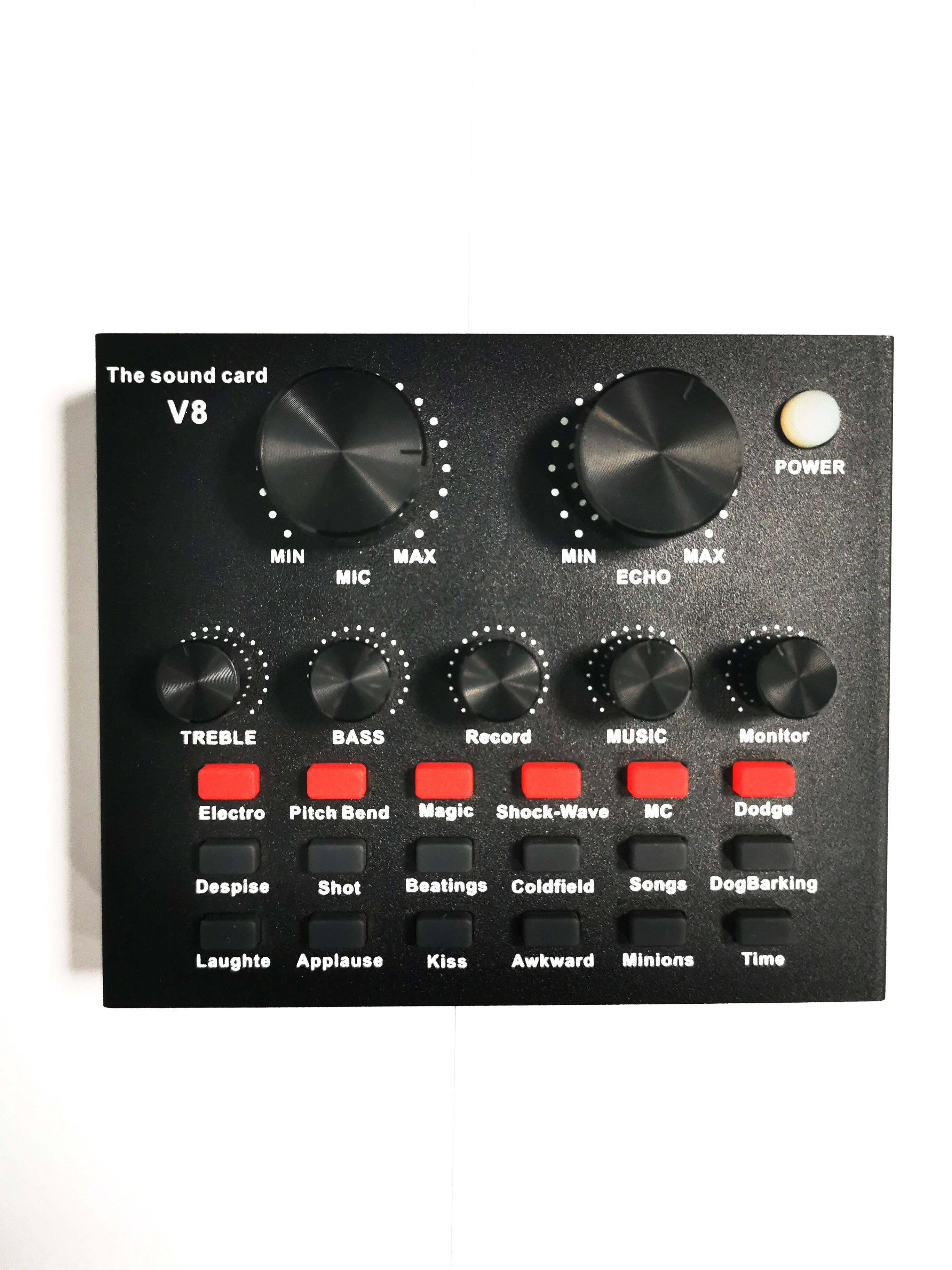 V8 sound card set, mobile phone, desktop computer, special equipment for singing and live broadcast, full set of K songs for all