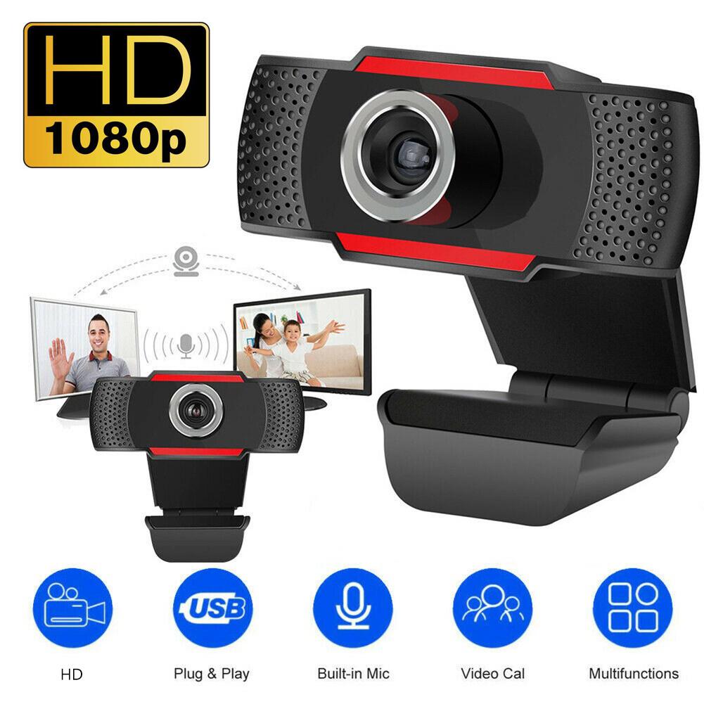 480/720/1080P USB 2.0 Webcam vidéo Web caméra avec Microphone pour Windows 2000/XP/7/8/10/Vista (32 bits) pour Android TV accessoire