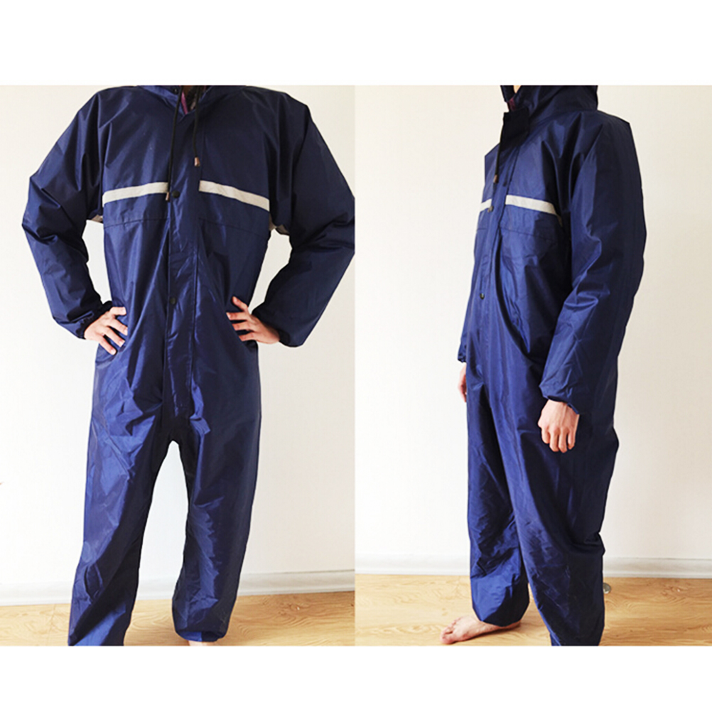 Monos impermeables a prueba de viento para hombre y mujer, chubasquero de para motocicleta eléctrica, ropa para la lluvia