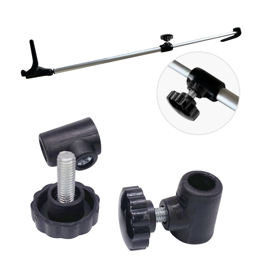 2PCS Caravan Polyplastic Window Stay Lock Repair Replacement Tools Knob Black Camper Motorhome RV Accessories