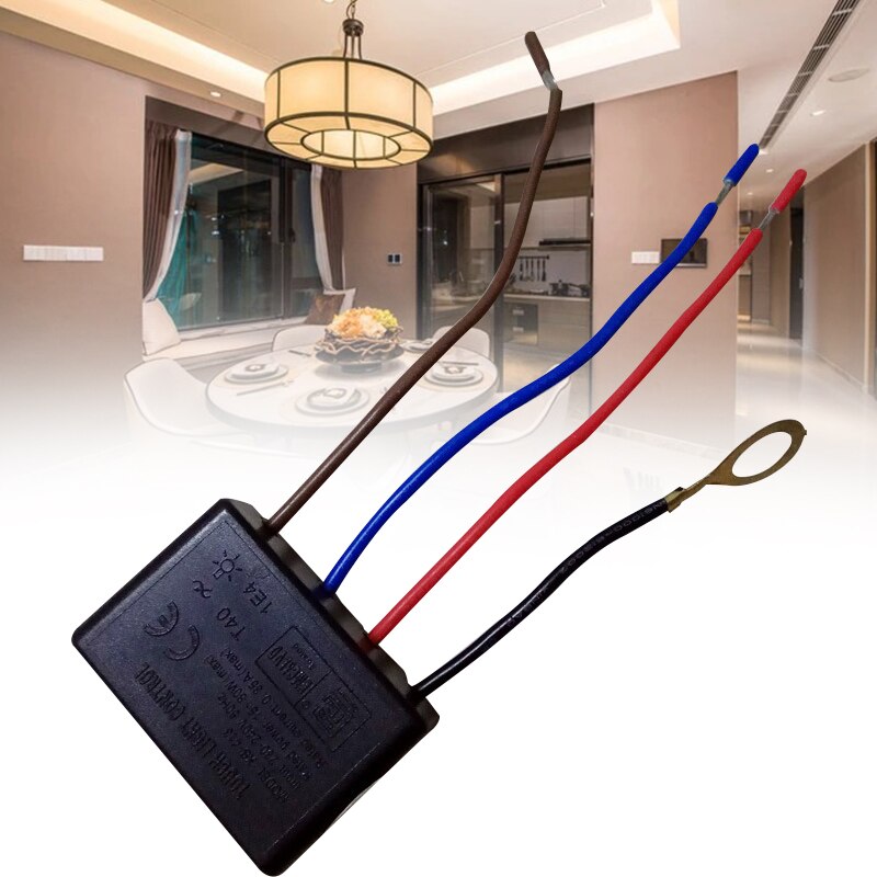 1Pc Touch Schakelaar 220V 1A Elektrische Apparatuur Tafellamp Parts On/Off 3 Way Touch Control Sensor lamp Lamp Verlichting Accessoires