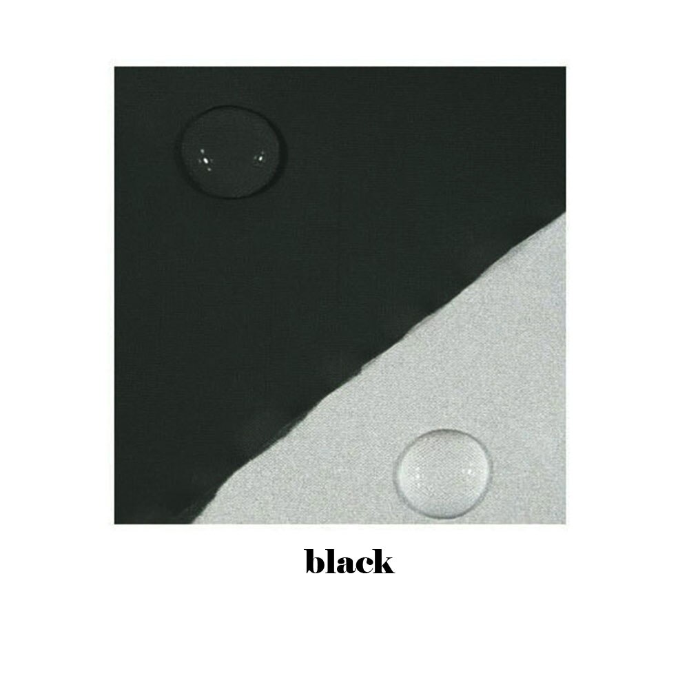 Silber Beschichtet Blackout Stoff Nylon Stoff Wasserdicht Polyester Regenschirm Drachen Wimpel DIY draussen Lager Zelt Sitz Abdeckung Material: Schwarz