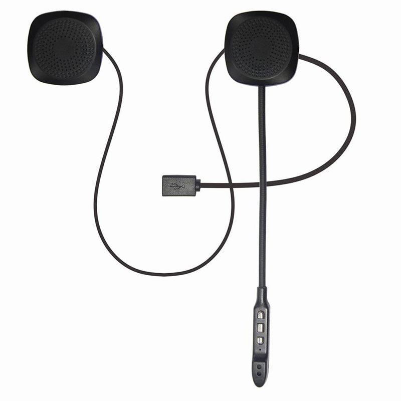 50m waterdichte moto bluetooth draadloze anti-interferentie helm headset gratis bluetooth  v5.0 intercom voor motorfiets