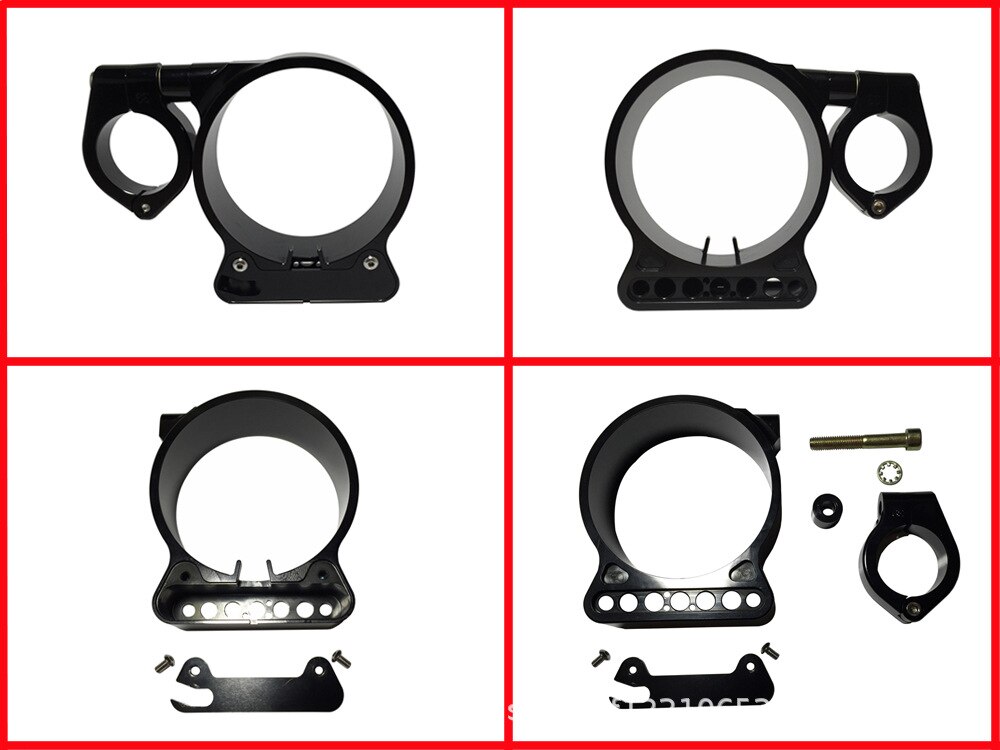 Velocímetro lateral para motocicleta Sportster 883 XL1200 XL 883 1200, soporte de reubicación, funda de soporte de instrumento
