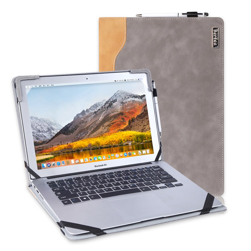 Funda de portátil de lujo para Teclast F6 Plus, funda protectora de cuero PU para Notebook de negocios de 13,3 pulgadas
