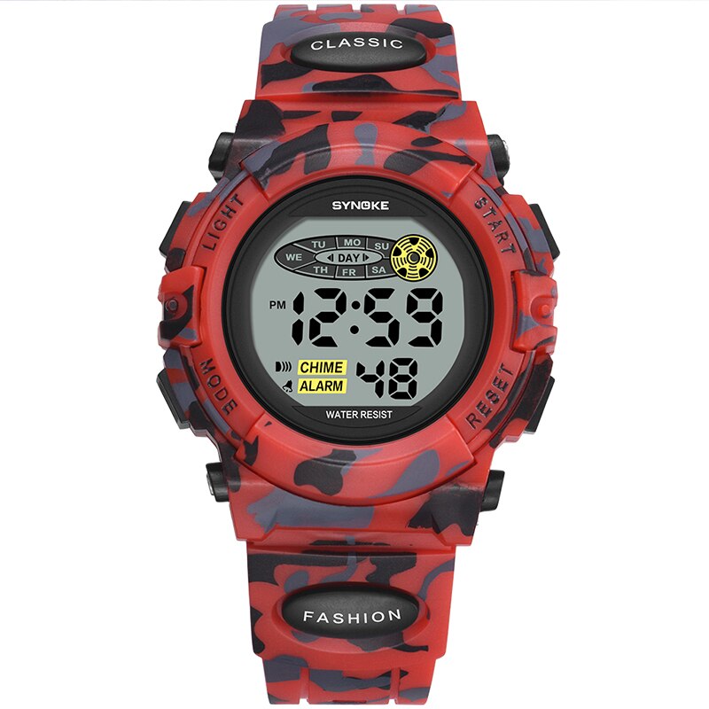 Kinderen Horloges Jongens Synoke Kids Sport Horloges Waterdicht Elektronische Horloge Klok Kinderen Digitale Horloge Voor Jongens Meisjes: L