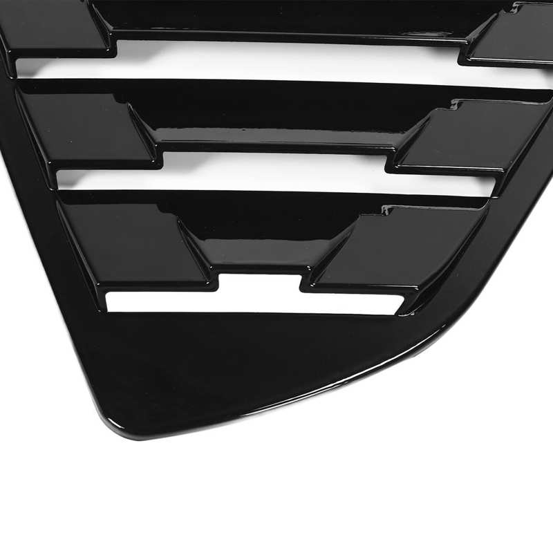 Air Vent Side Blinds /Set High Class Premium ABS Rear Side Window Louver for Car