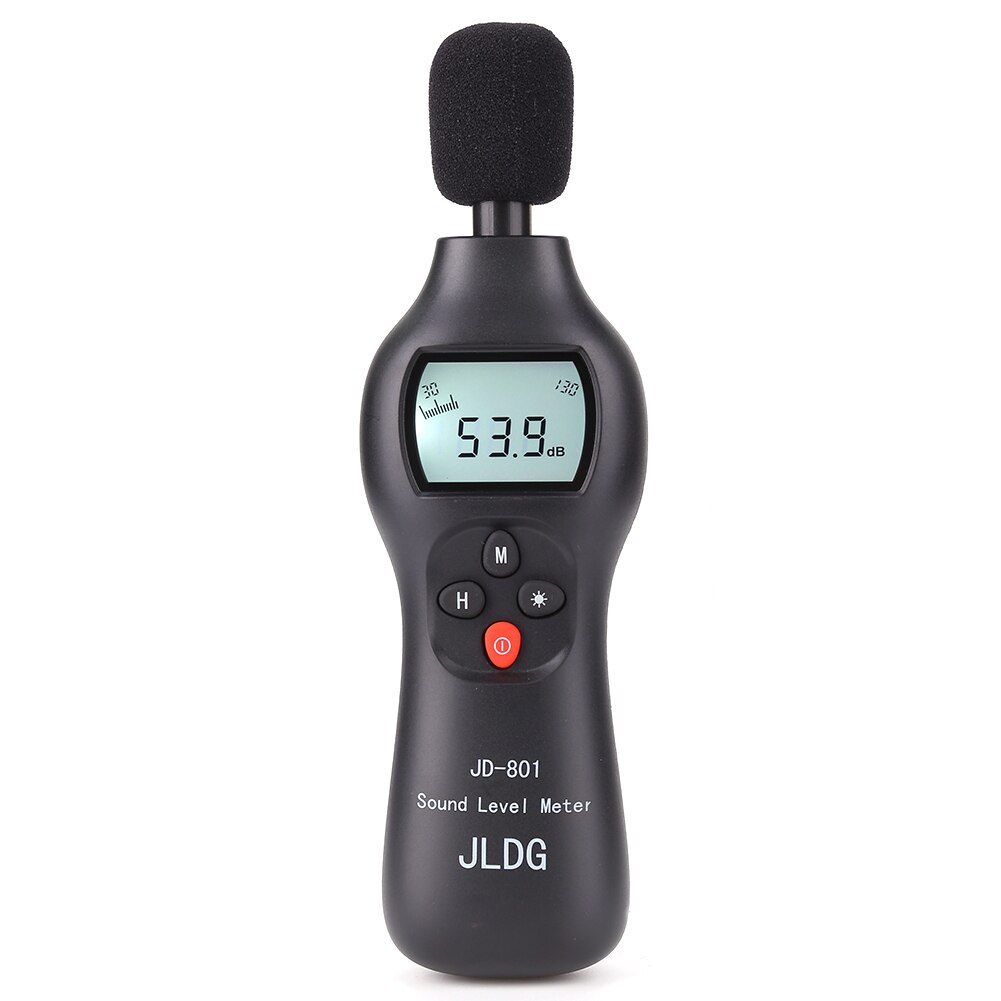 JD-801 Mini Noise Tester Hoge Nauwkeurigheid 30-130dB Digitale Audio Sound Level Meter Diagnostic Sound Noise Meting Gereedschap