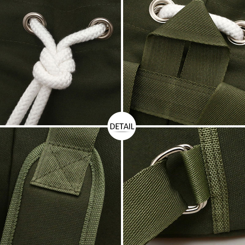 Herren Fitnessstudio tasche Rucksack eimer Sport Basketball tasche damen Fitnessstudio leinwand Rucksack