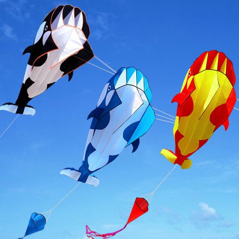 Octopus Kite - 200cm Wide - Ripstop Nylon - Easy Control Handle & Line Set - Outdoor Toy