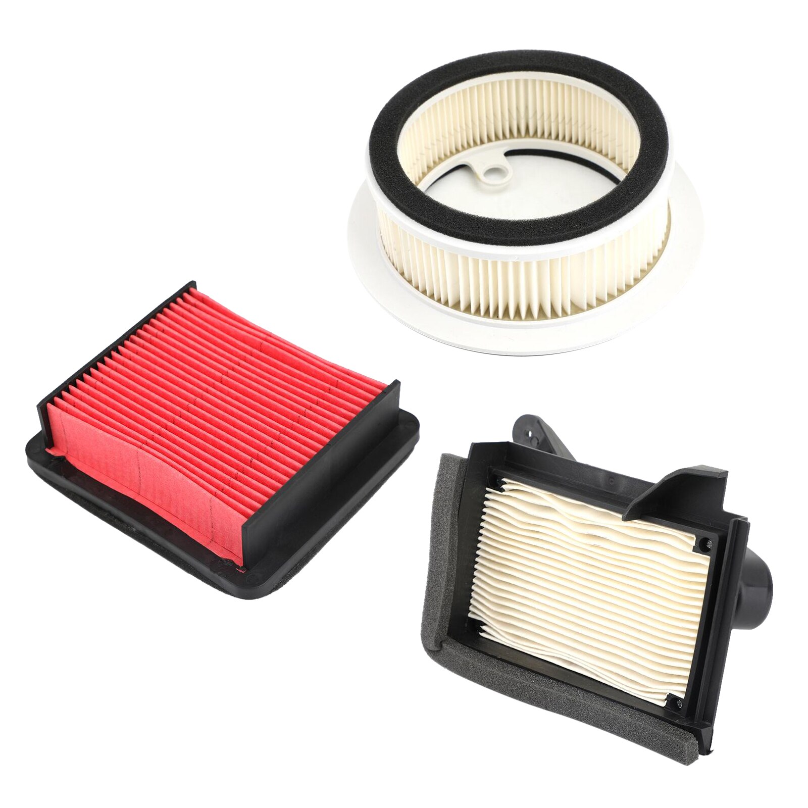 Filtro de aire de alto rendimiento para motocicleta, compatible con Yamaha XP 530 TMAX 530 SX DX , 3 unidades