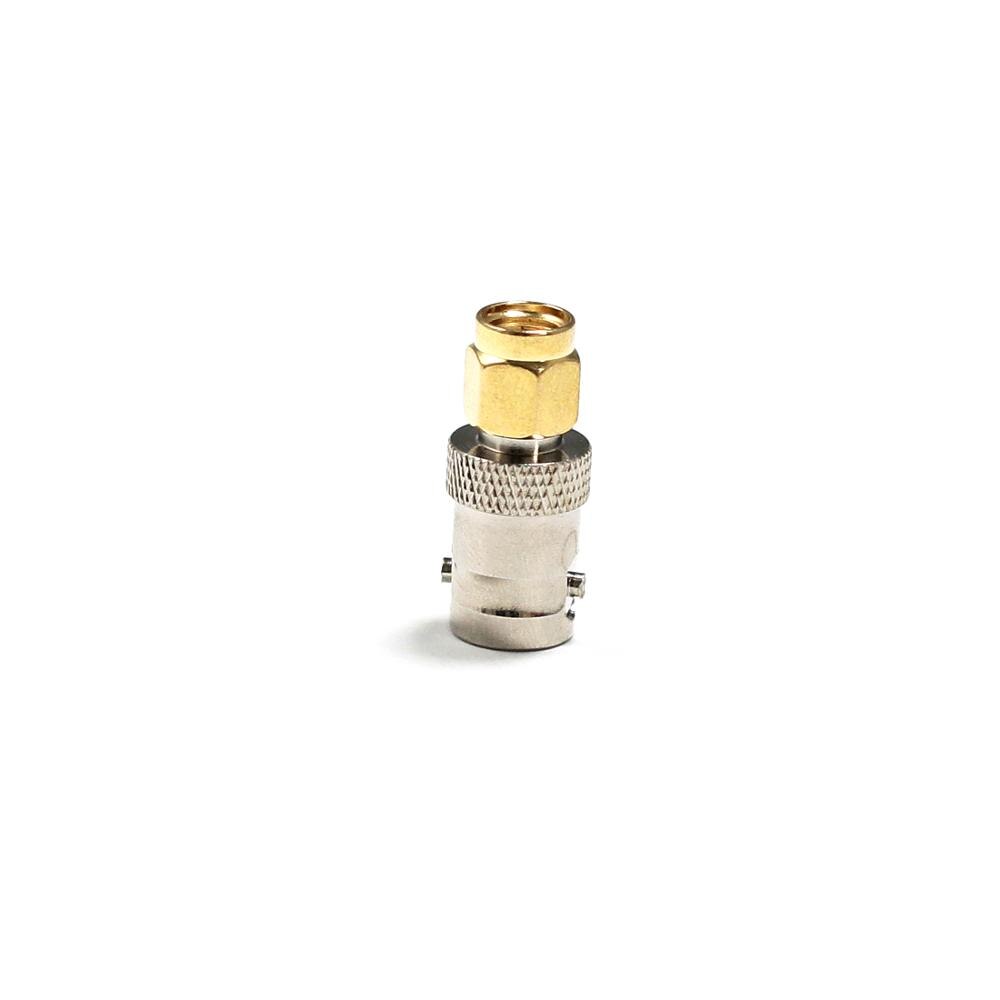 1Pc Bnc Vrouwelijke Jack Naar RP-SMA Male Plug Rf Coax Adapter Converter Straight Verguld