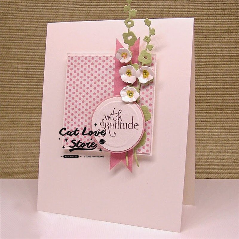 Bloem Plant Metalen Stansmessen Stencils Voor DIY Scrapbooking Papieren Kaart Decoratieve Craft Sterft Embossing Die Cuts
