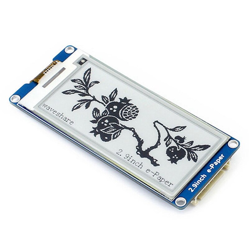 Waveshare 2.9 Inch Ink Screen Electronic Paper Screen Partially Refreshed Suitable for Raspberry Pi Shelf Label