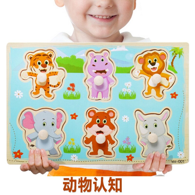 Puzzle Spielzeug Pädagogisches Spielzeug Kinder Spielzeug Baby Spielzeug Für Kinder Holz Puzzle Cartoon Holz Montessori Erkenntnis Kinder Spielzeug: ZMP096-05