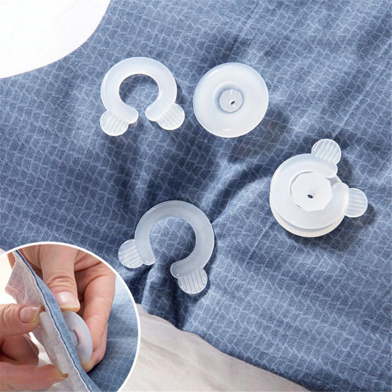 Pinces à couette en plastique de , Mini pince à couette Durable, fixation de couette de lit, support de maison, boucle fixe, pinces à vêtements