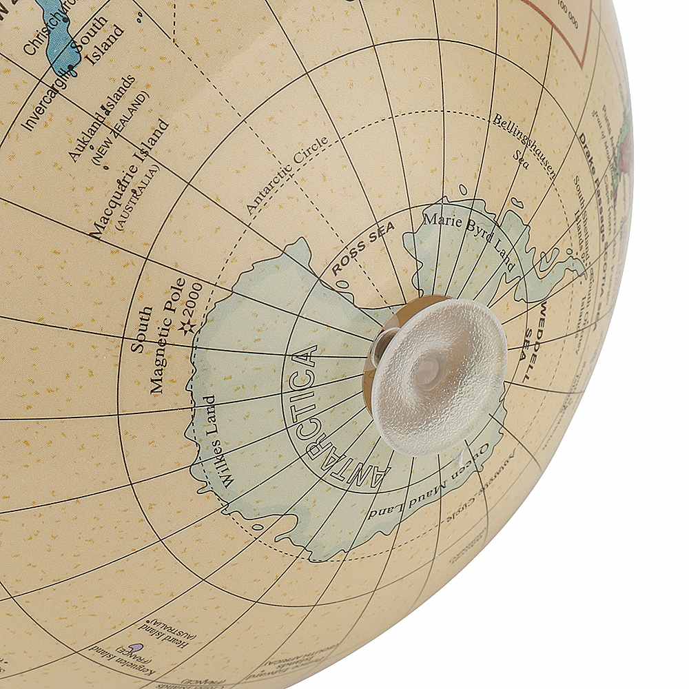Solar light powered tellurion, auto rotation spinning earth globe model-usynlig base-geografi stamme videnskab legetøj