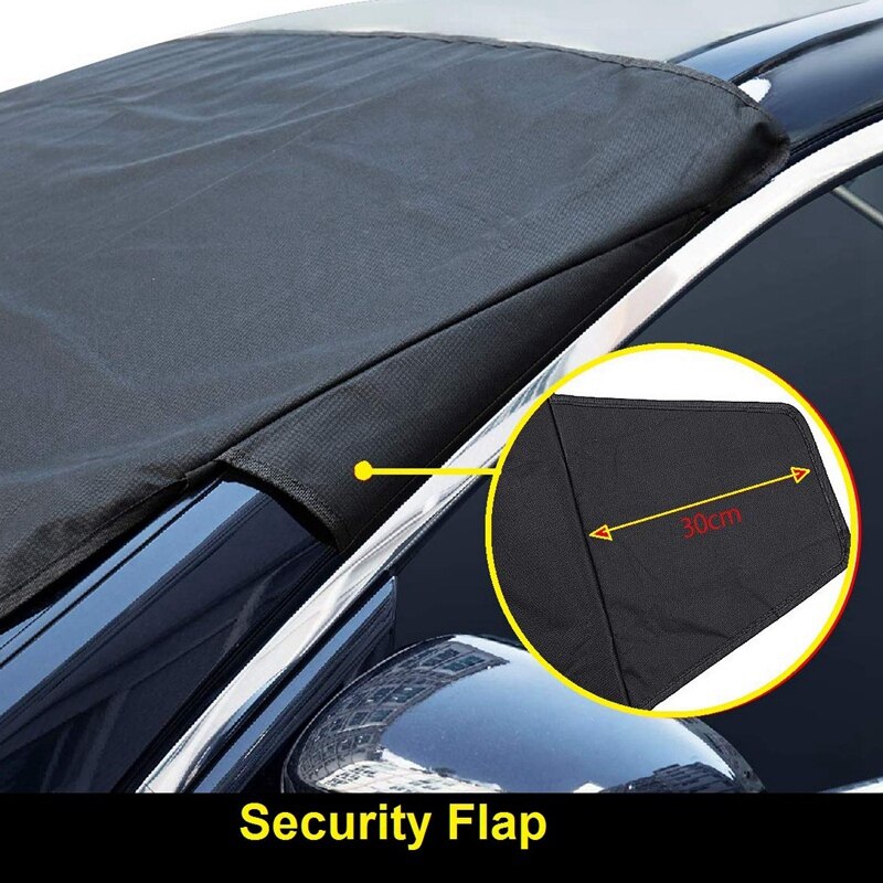 Rear Windshield Snow Cover Deicing Wipers Sunshade Protector All Day Winter Summer Car Sunshade Truck Truck and SUV Stop Scratch