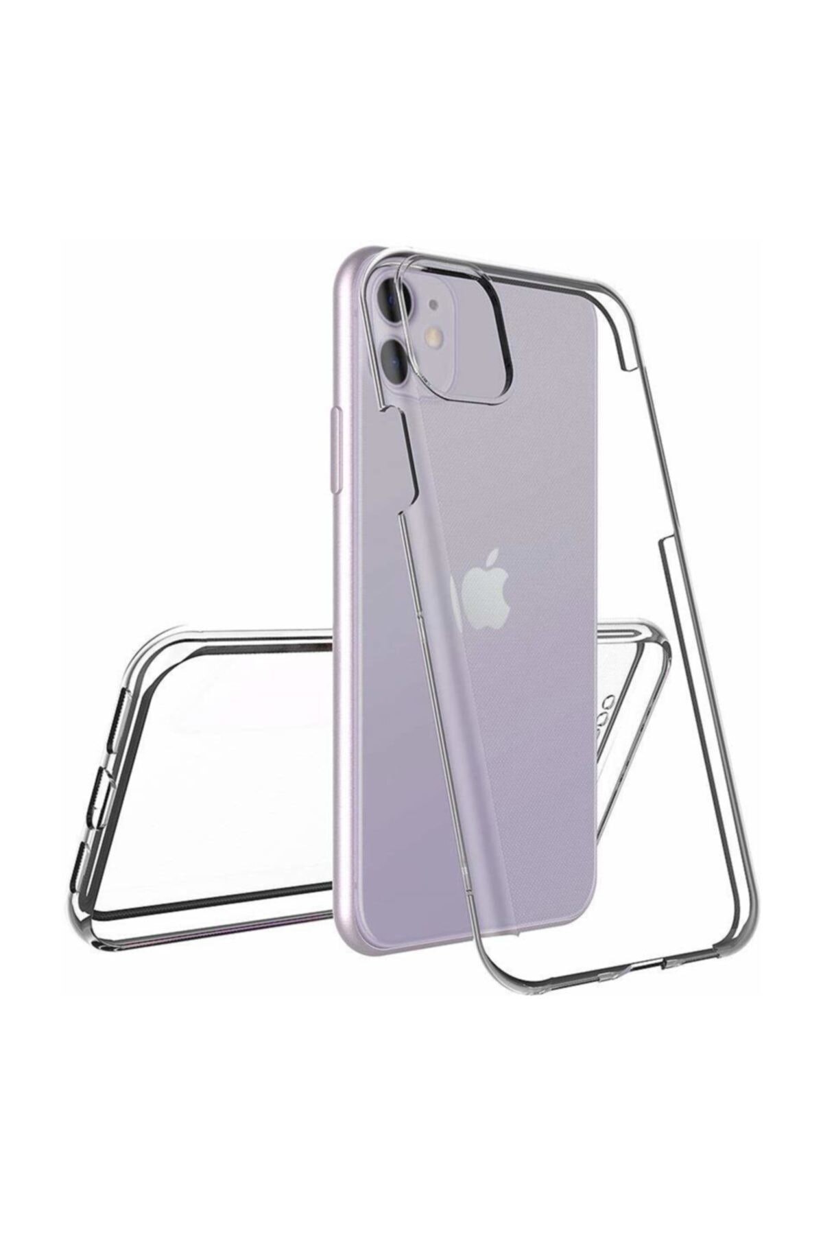 Apple Iphone 11 Dubbelzijdige Siliconen Case Transparant